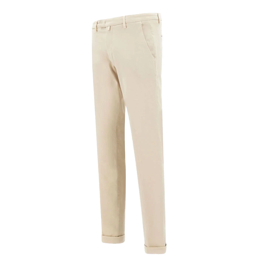 Briglia Off White Chinos Slim Fit Model White Heren
