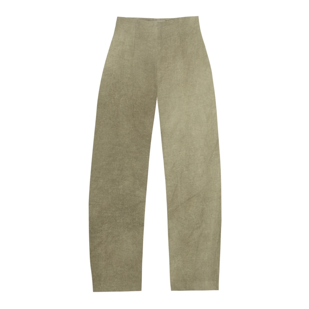 Cortana Cali groene geverfde broek Green Dames