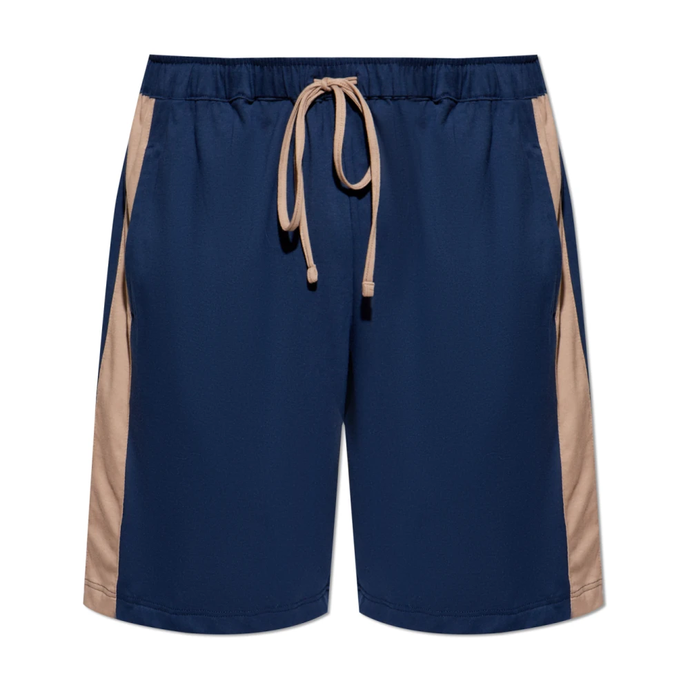 Hanro Blå Shorts Från Night & Day Kollektionen