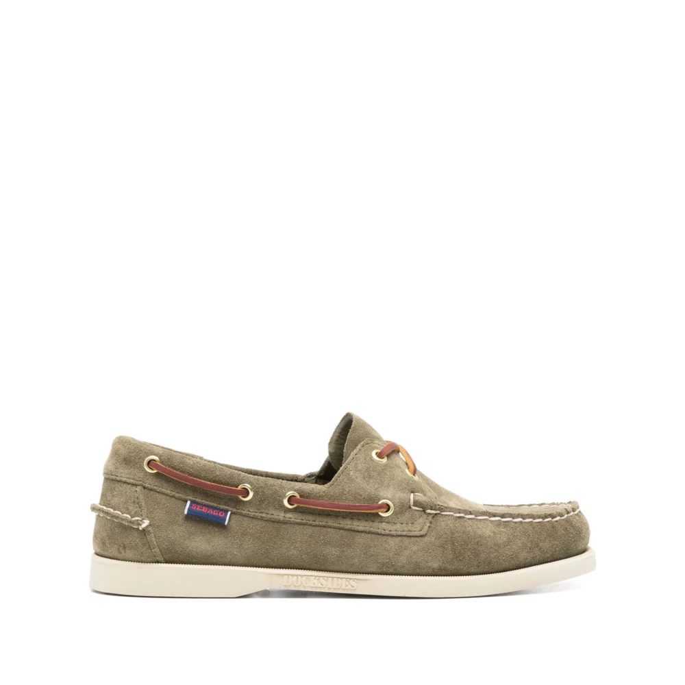 Sebago Men's Green Sailor Shoes,, Sandals For Ss25 Size 6