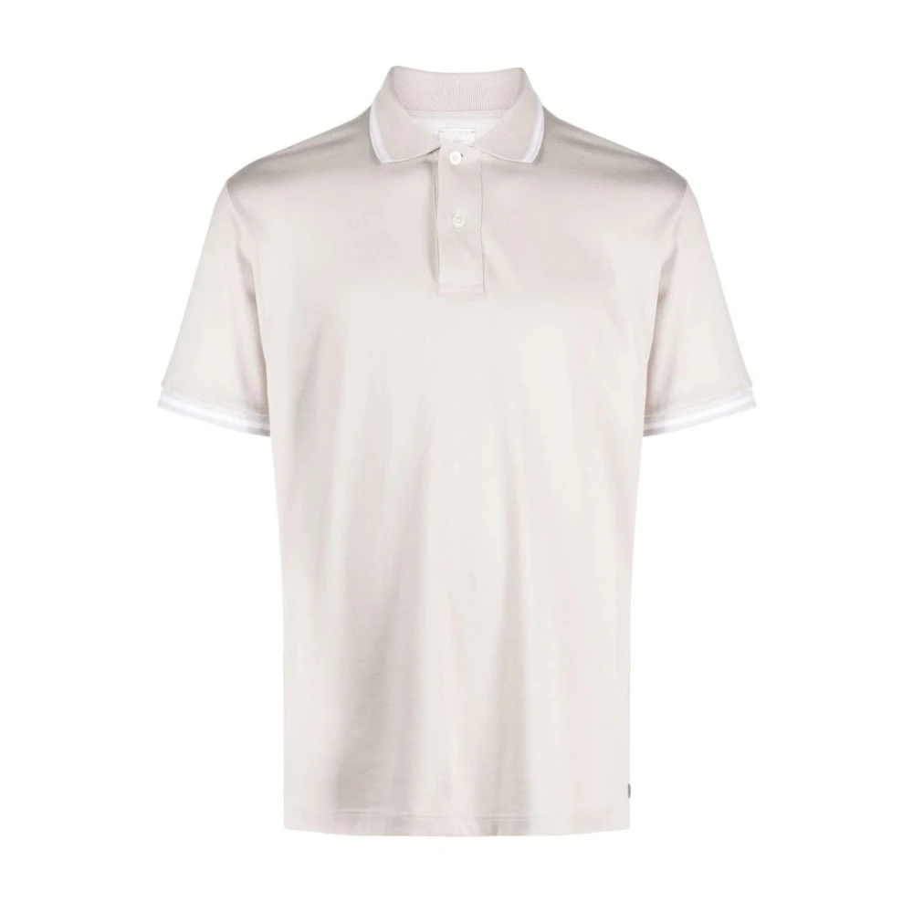 Eleventy Men's Beige Polo Shirts, 3XL, Polo Shirt
