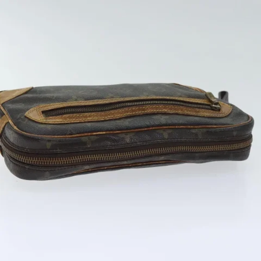 Louis Vuitton Vintage Pre-owned Canvas clutches Brown Dames