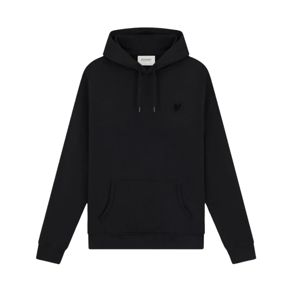 Lyle & Scott Svarta Tröjor för Män Black, Herr