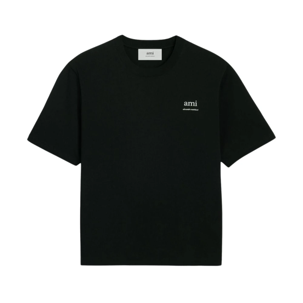 Ami Paris T-Shirts Black, Herr