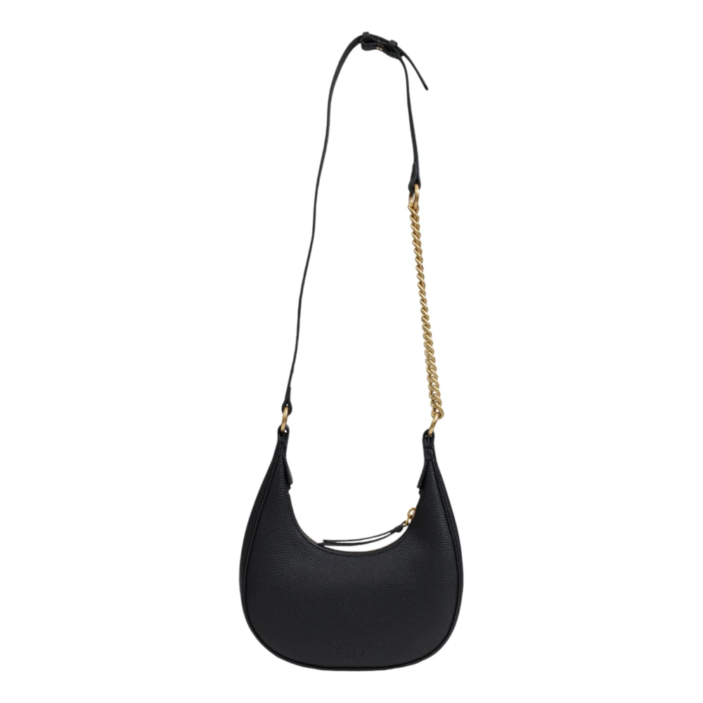 pinko Mini Hobo Tas Herfst Winter Collectie Black Dames