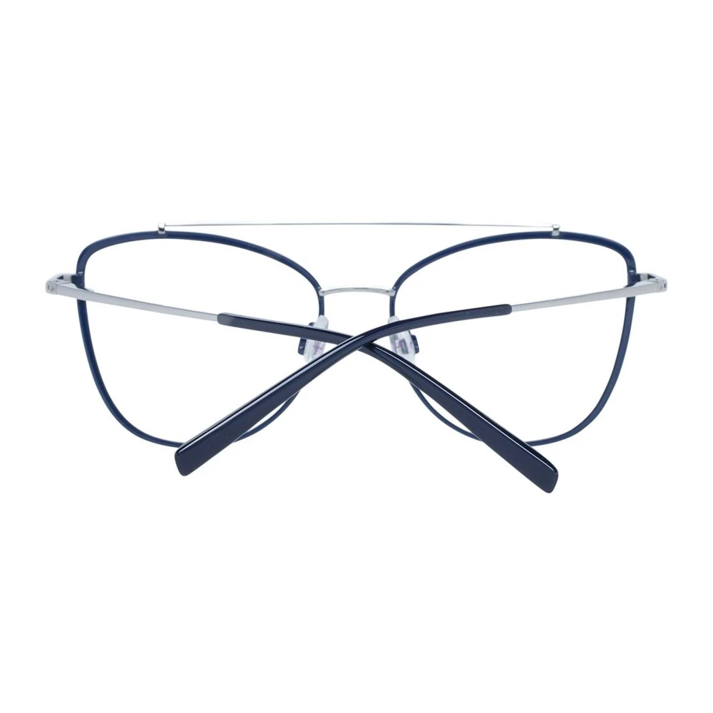 Ana Hickmann Blauwe Aviator Metalen Optische Frames voor Vrouwen Blue Dames