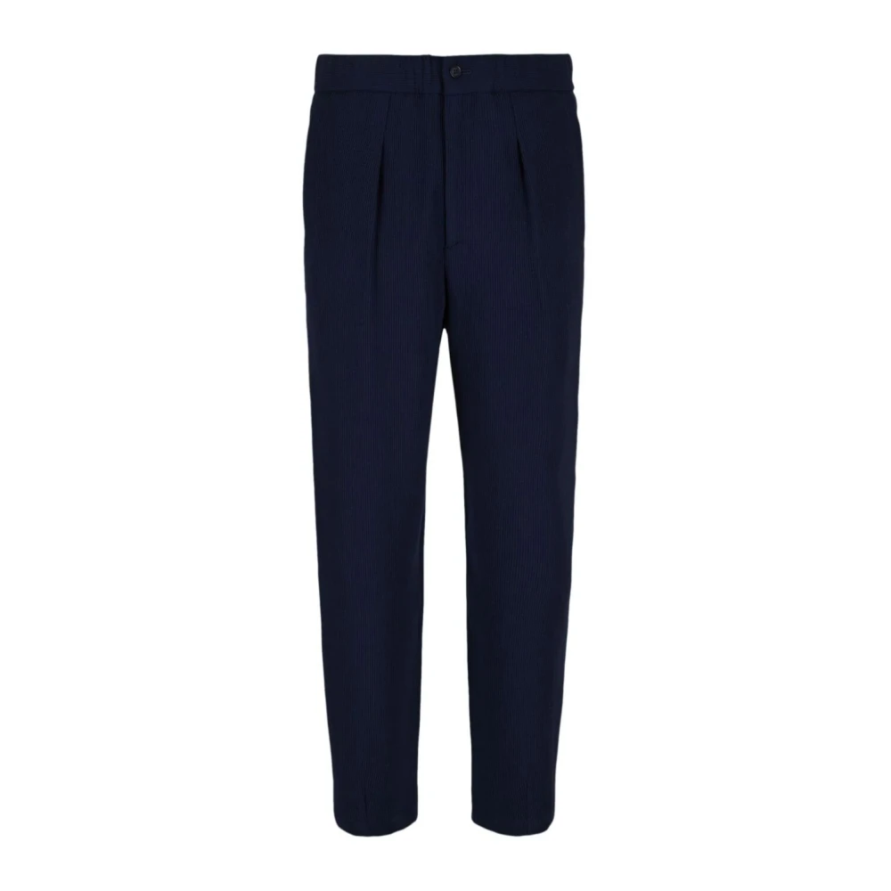 Giorgio Armani Men's Black Trousers - Straight Trousers - 2XL - Trousers