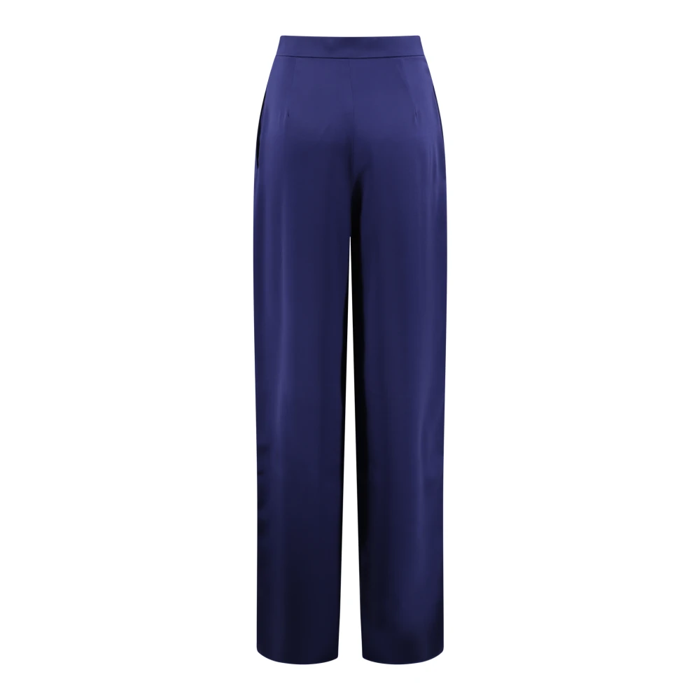 Max Mara Studio Blauwe Broek voor Vrouwen Blue Dames