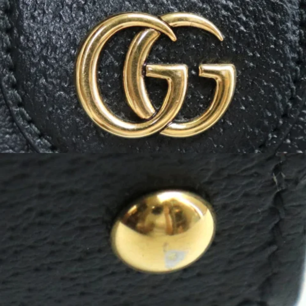 Gucci Vintage Pre-owned Leather gucci-bags Black Dames