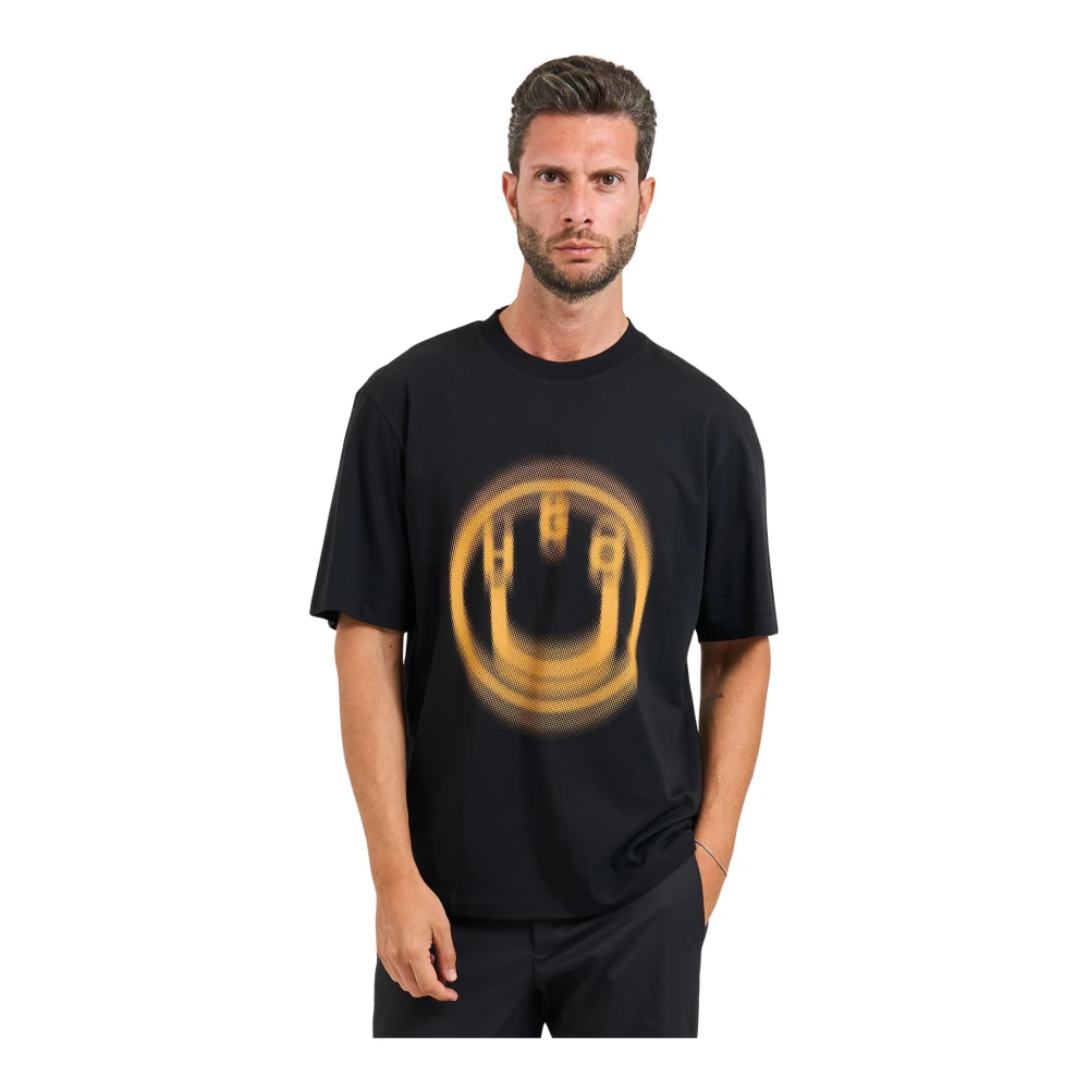 Hugo - Tops > T-Shirts - Black - Hugo - Modalova