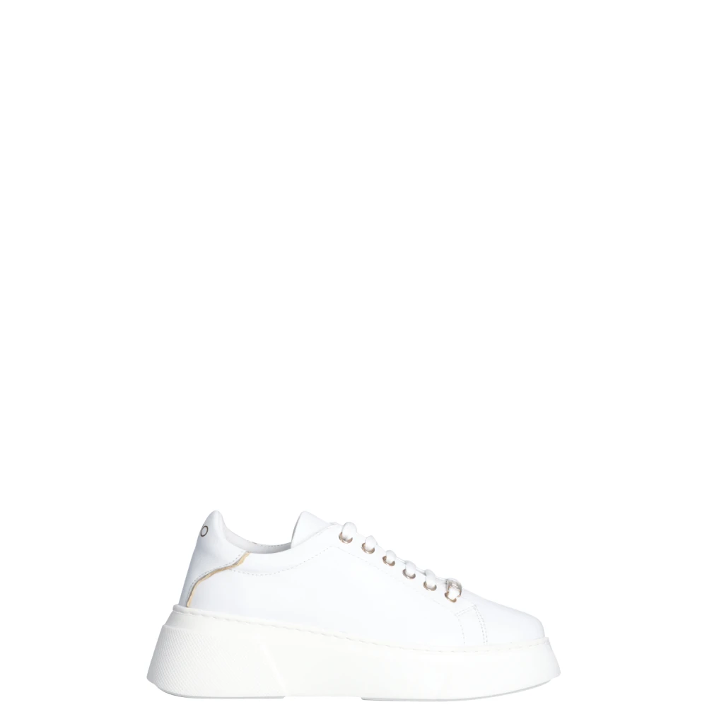 Liu Jo Vita Platform Sneakers Andie 718 White, Dam