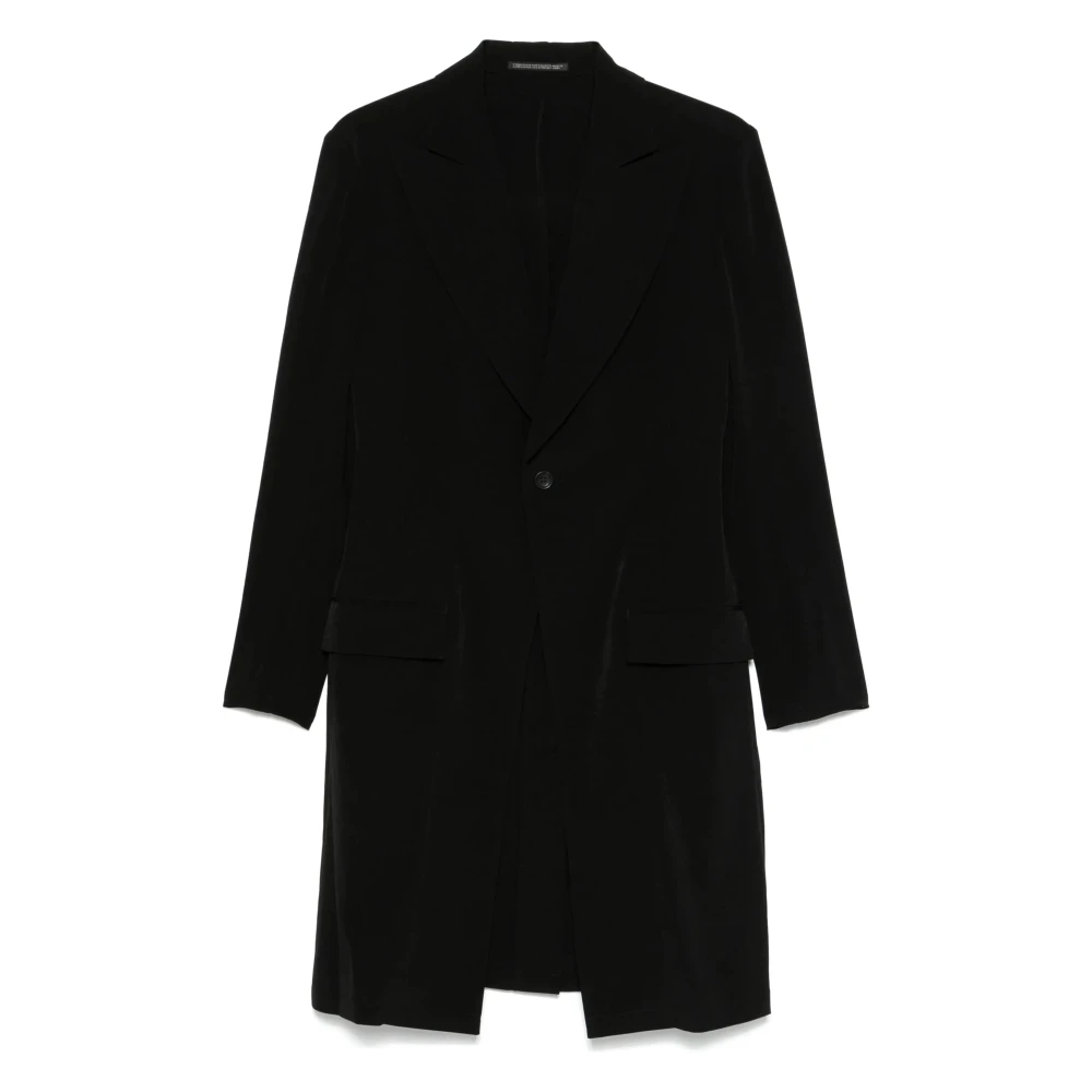 Coats > Single-Breasted Coats - - Yohji Yamamoto - Modalova