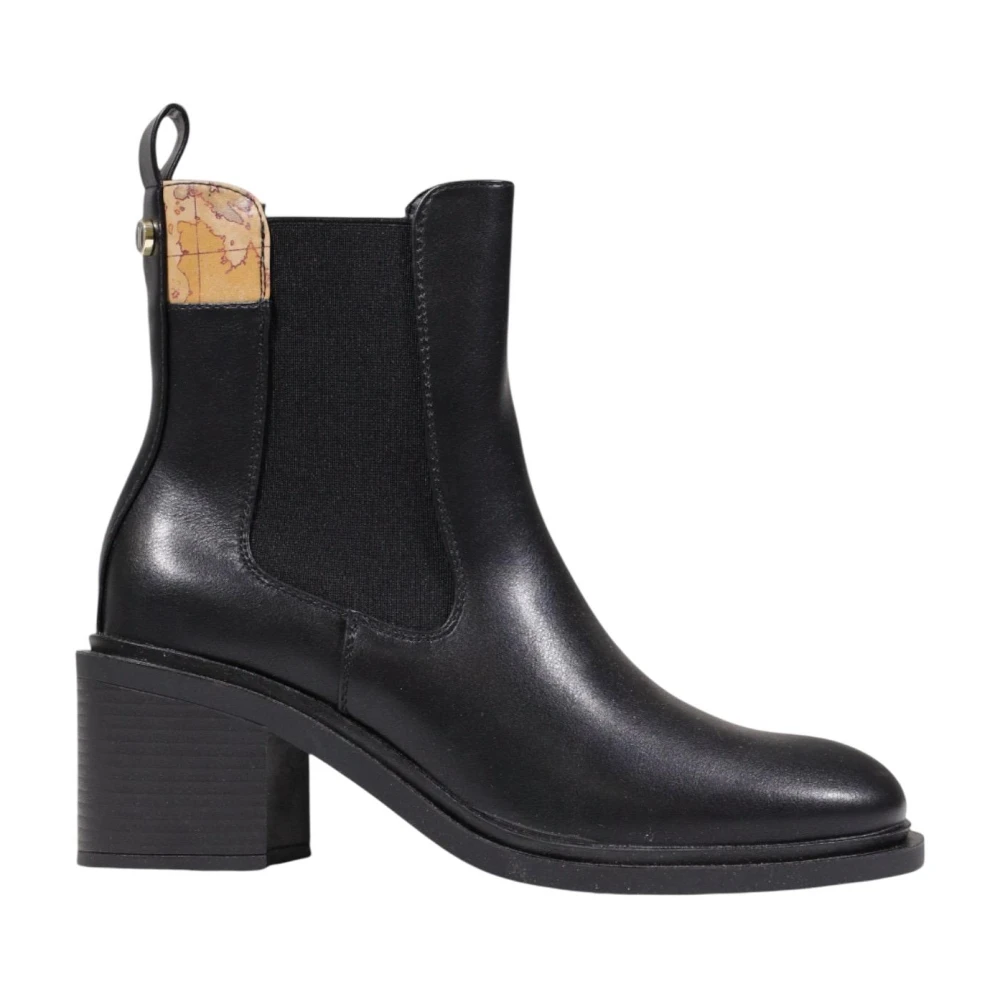 Alviero Martini 1A Classe Black Z 1258 300B Ankle Boots - Female - Heeled Boots - 8 Uk - Shoes