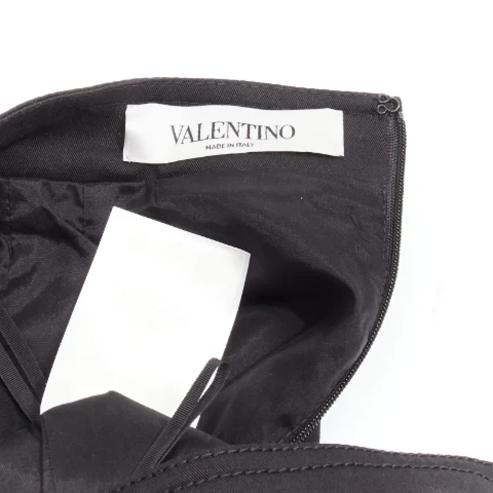 Valentino Vintage Pre-owned Cotton bottoms Black Dames