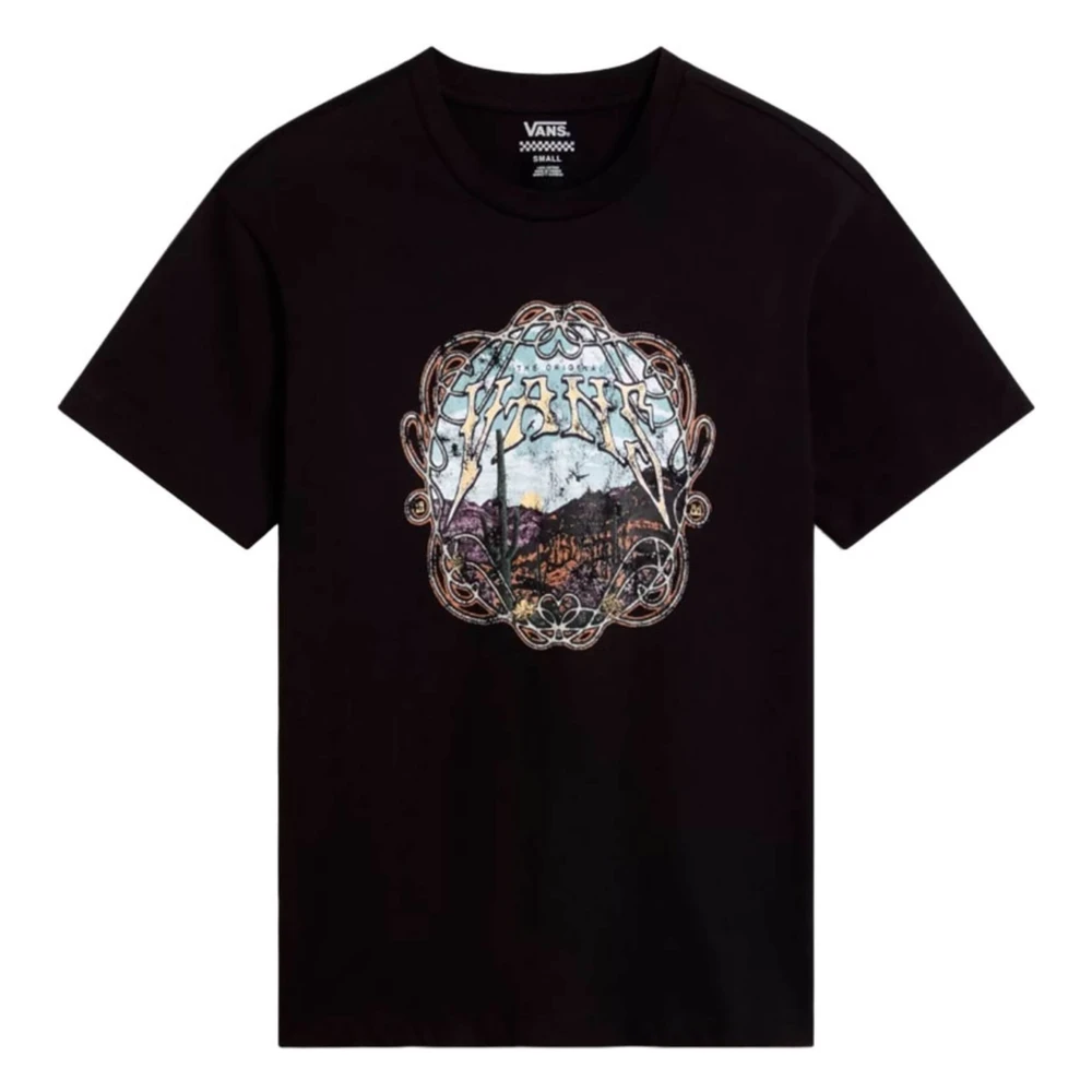 Vans Cnyn Script T-shirt Black Dames