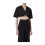 short-black-cotton-v-neck-shirt