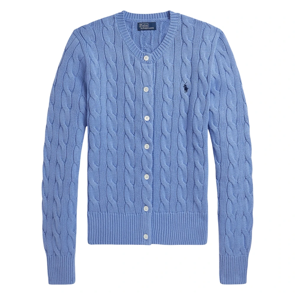 Polo Ralph Lauren Women's Blue Cardigans, Xl, Cardigans