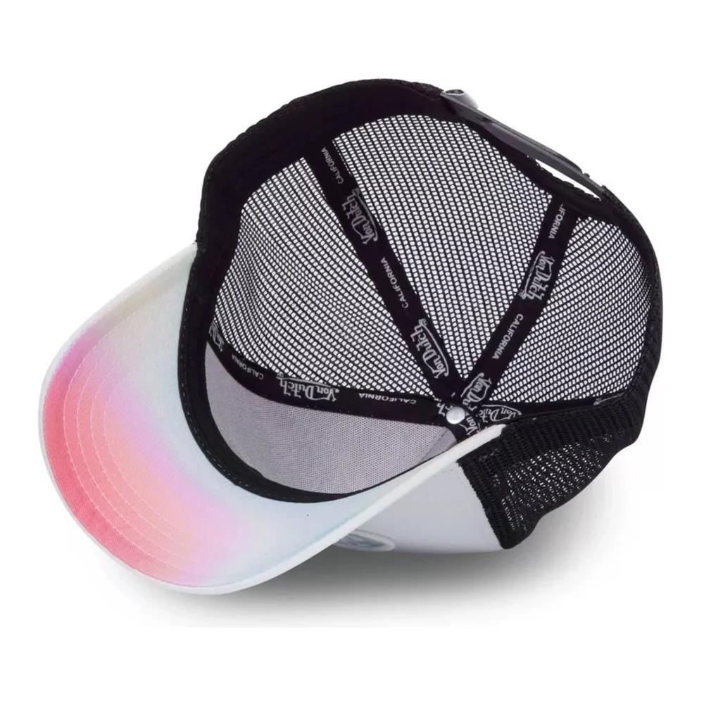 Von Dutch Pastel Witte Truckerpet White Heren