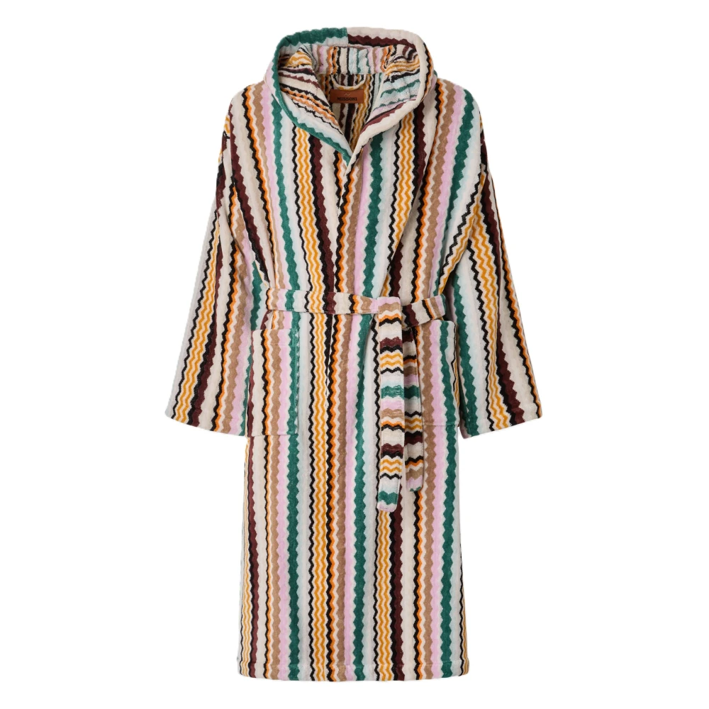 Missoni Home Women's Multicolor Aura Hooded Bathrobe - Robes - L - Nightwear & Lounge
