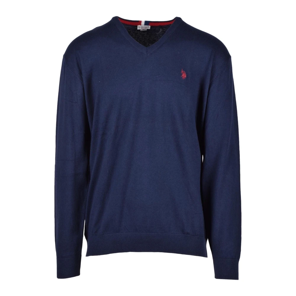 U.s. Polo Assn. Kasjmier Katoenen Trui Blue Heren
