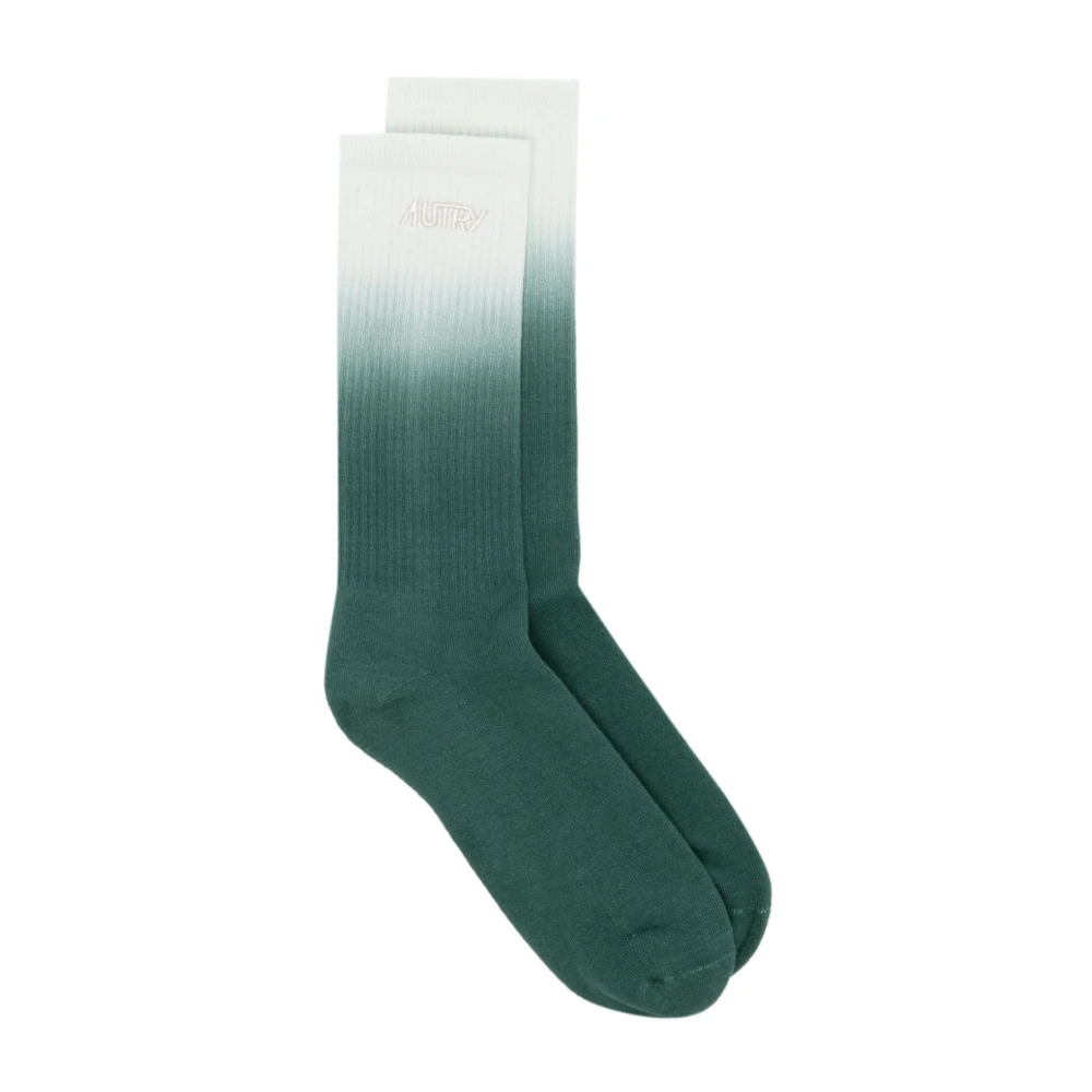 Autry Geribbelde sokken met geborduurd logo Multicolor Unisex
