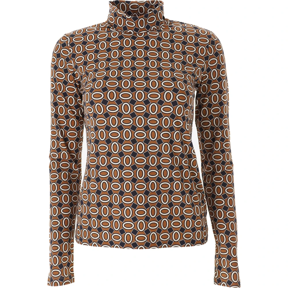 Caliban Stijlvolle Overhemden Collectie Brown Dames