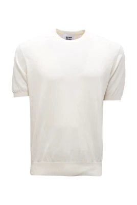 Bomull Crepe Sweater i Latte
