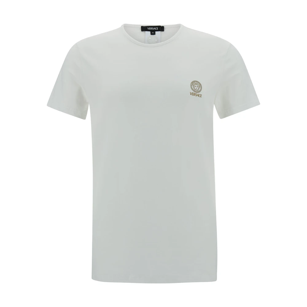 Versace Witte Medusa T-shirts en Polos White Heren