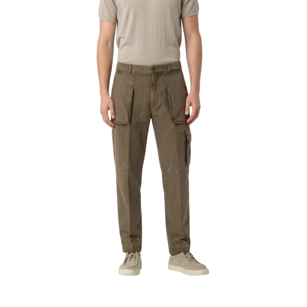 Mason's Uomo Verde Pantaloni, 3XL, New,