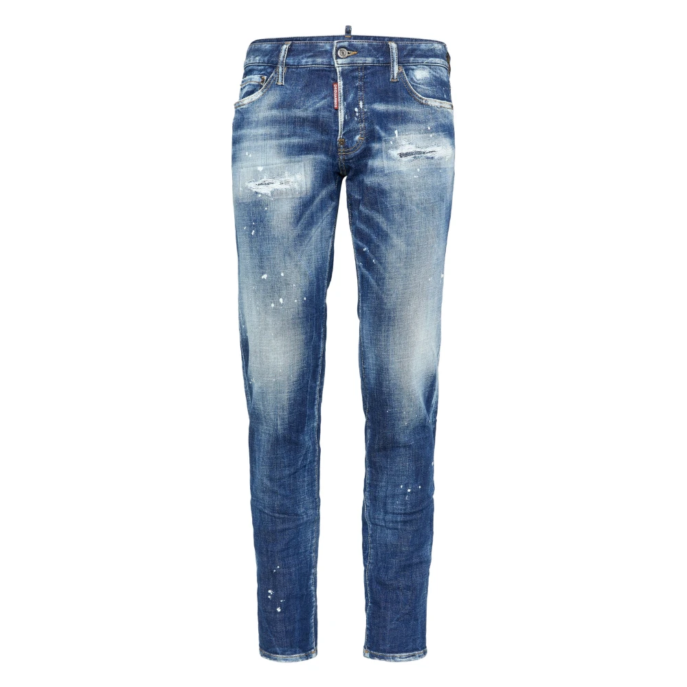 Dsquared2 Klassieke Denim Jeans voor dagelijks gebruik Blue Dames