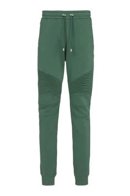 Grön Ribbad Sweatpants Activewear