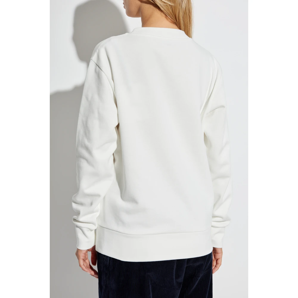Moncler Oversized trui White Dames