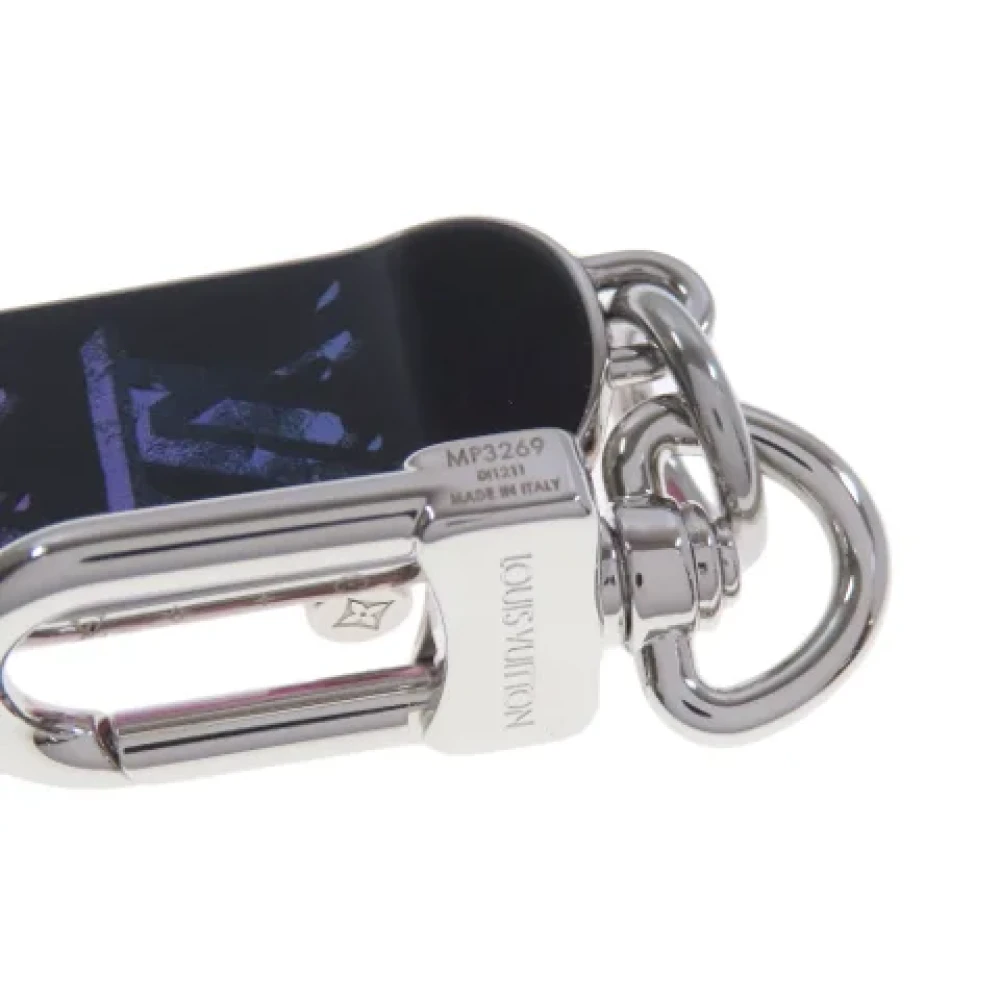 Louis Vuitton Vintage Pre-owned Fabric key-holders Gray Dames