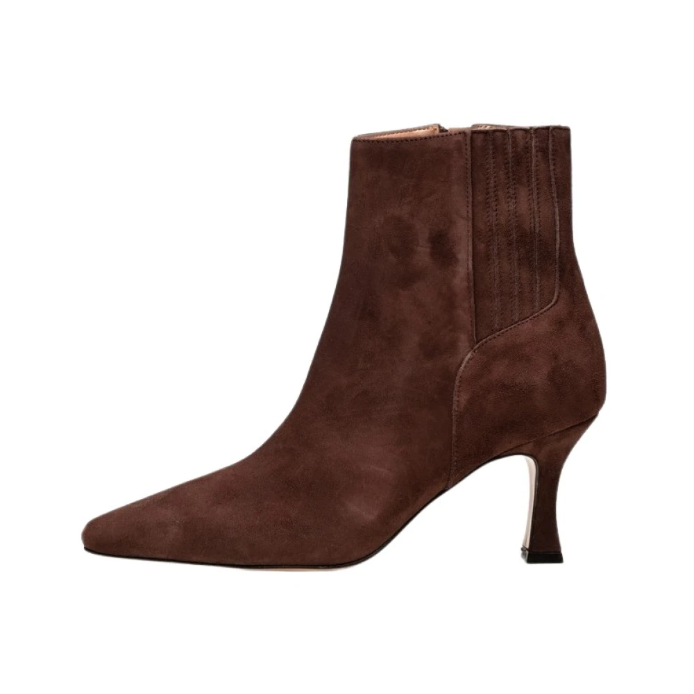 Poche Paris Ankelboots Brown, Dam