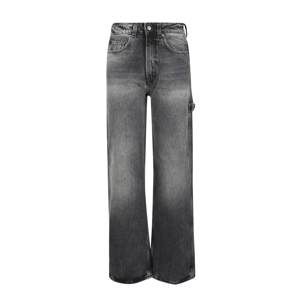 Haikure Winona Wide Jeans Black Dames