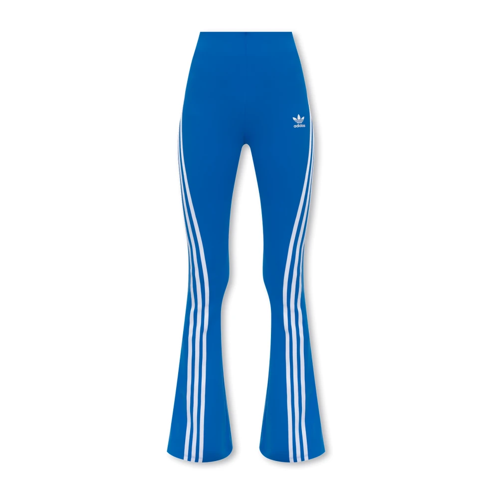 Adidas Originals Broek met logo Blue Dames