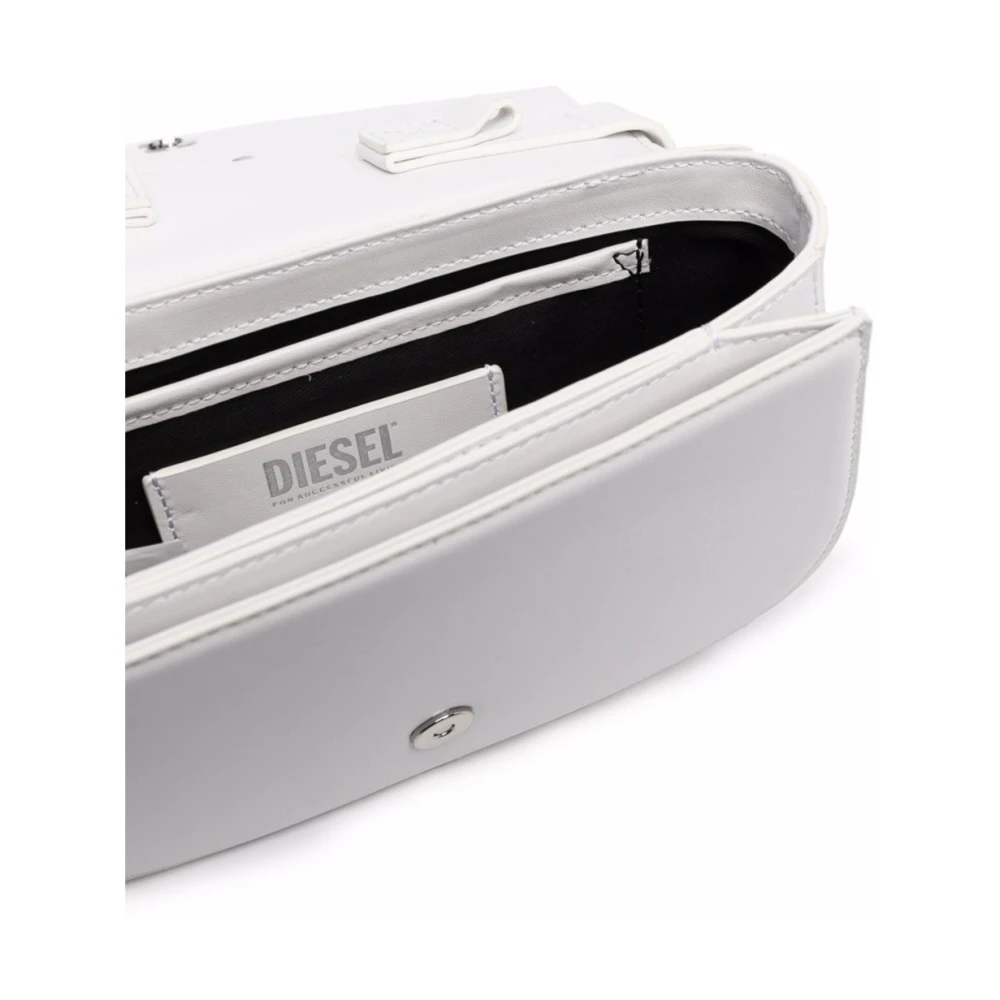 Diesel Witte Schoudertas White Dames