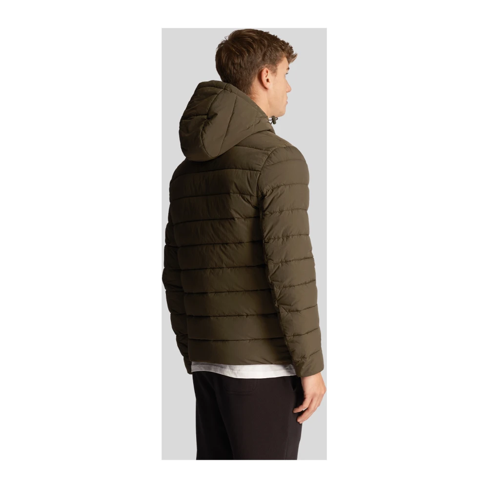 Lyle & Scott Pufferjas Lichtgewicht Stijlvolle Winterjas Green Heren