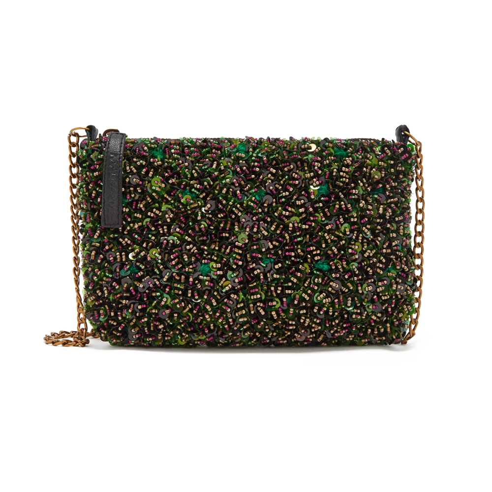 Maliparmi Tweed Paillettes TAS Green Dames