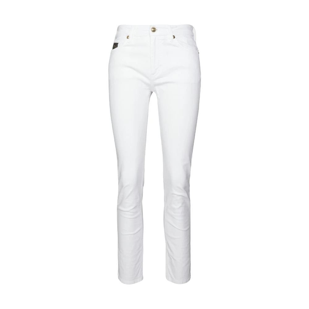 Versace Jeans Couture 5 Zakken Broek White Dames