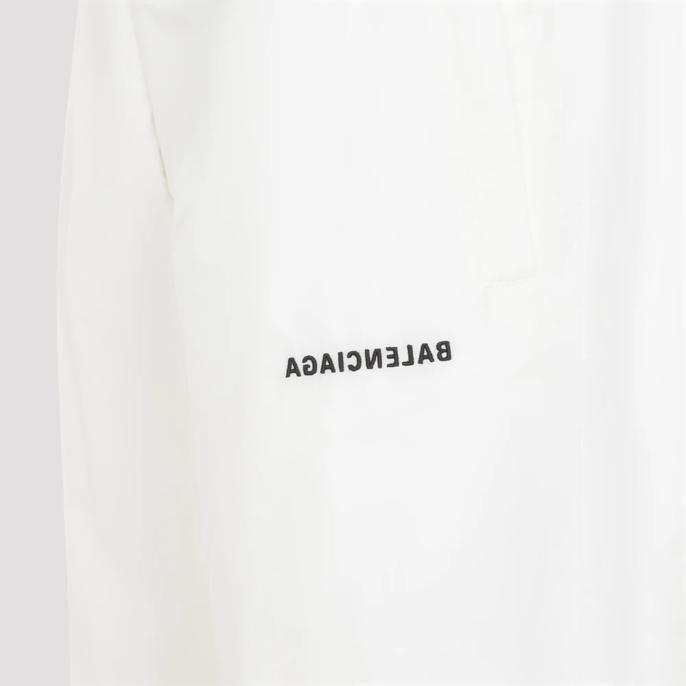 Balenciaga Witte Tracksuit Broek White Dames