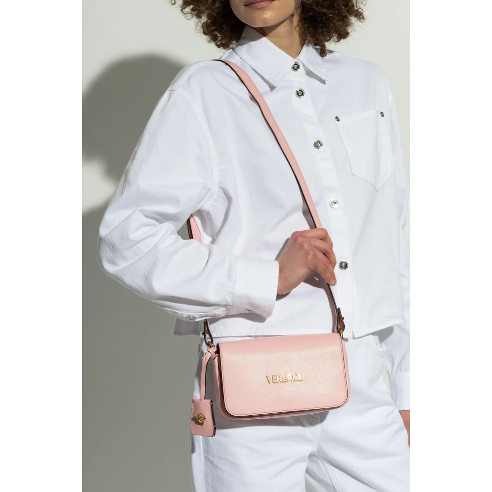 Versace Schoudertas Tag Mini Pink Dames