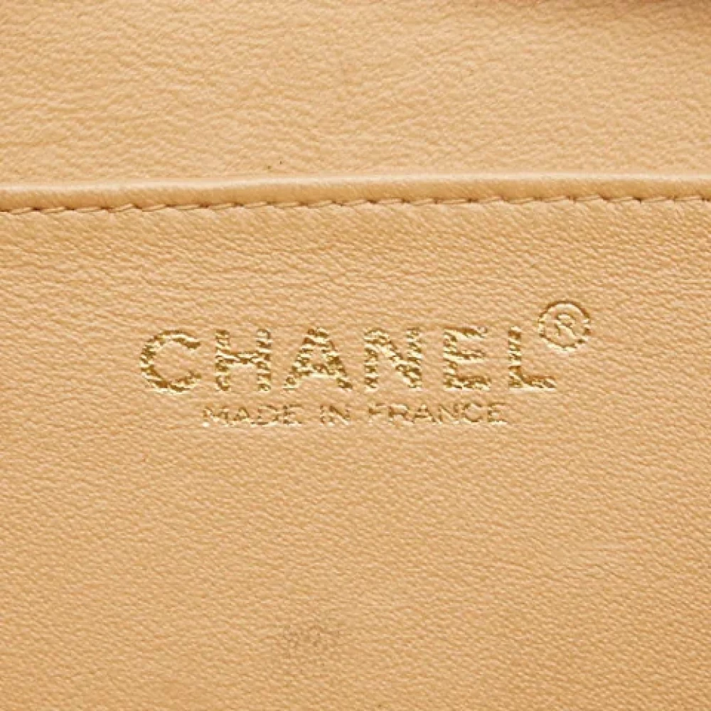 Chanel Vintage Pre-owned Canvas chanel-bags Brown Dames