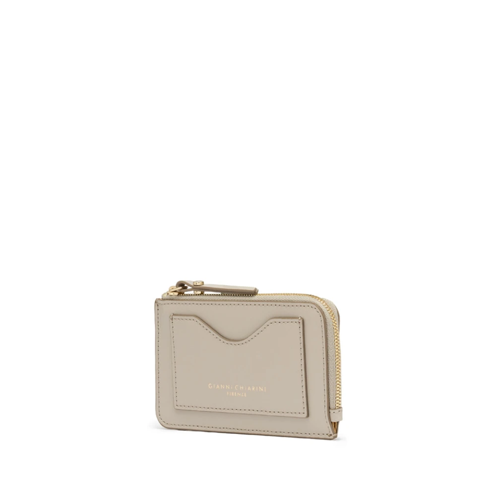 Gianni Chiarini Portemonnees Vacchetta Kalf Beige Dames