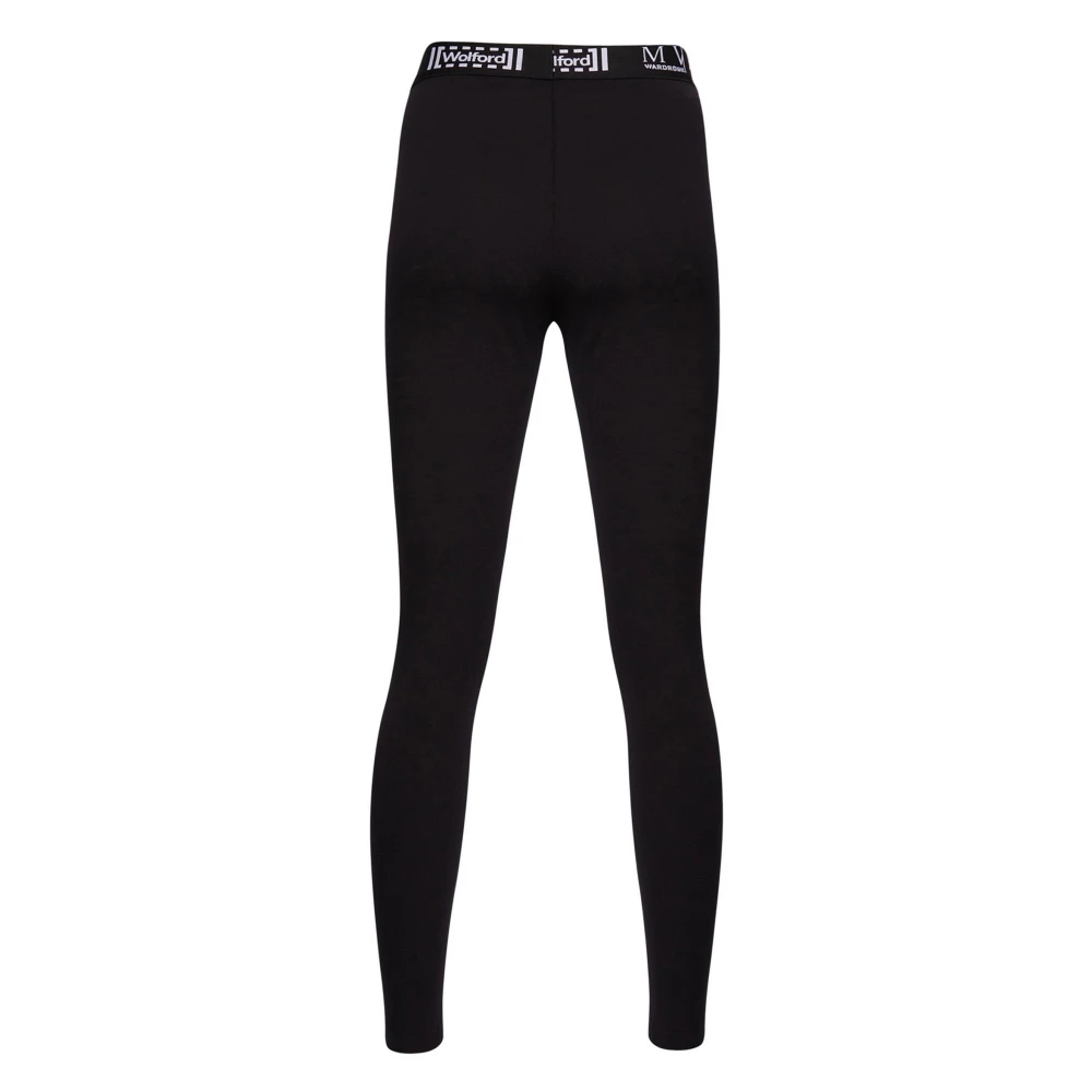 MVP wardrobe Gestructureerde Baily Leggings Black Dames