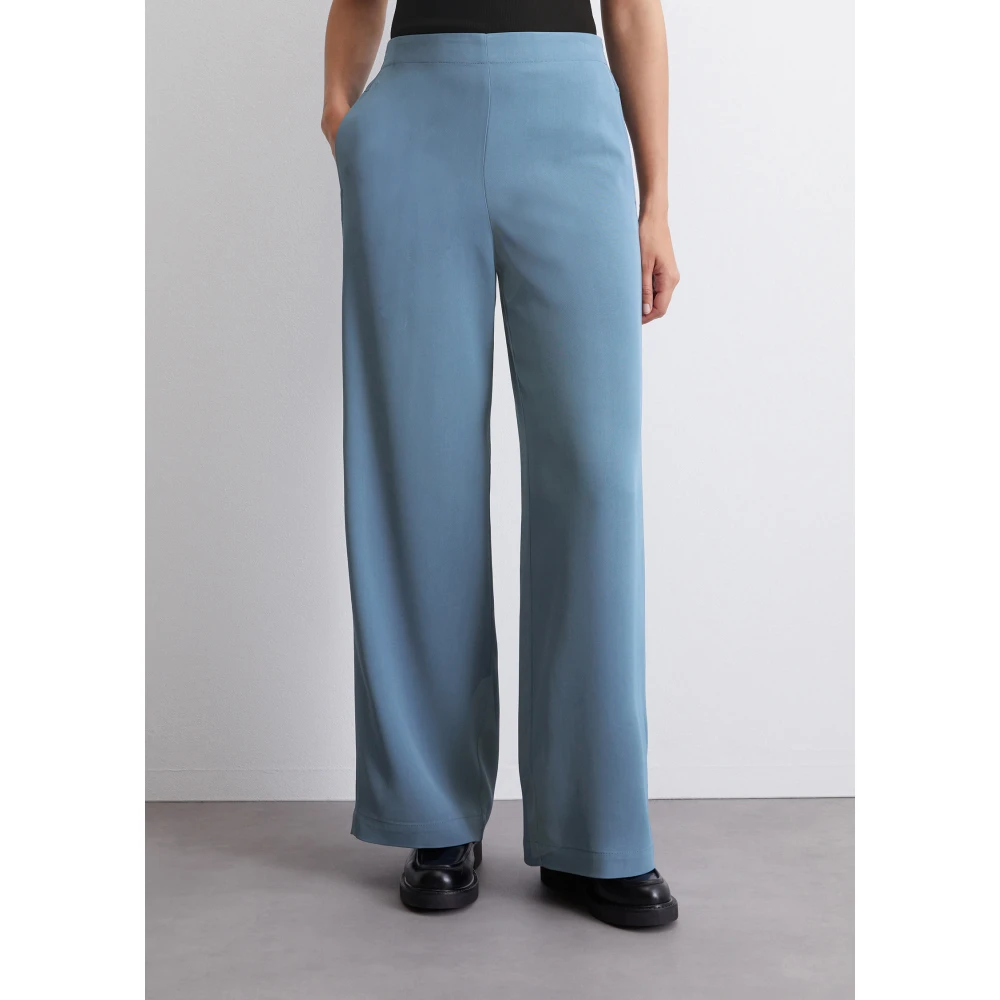 Marc O'Polo Relaxte vlieg broek Blue Dames