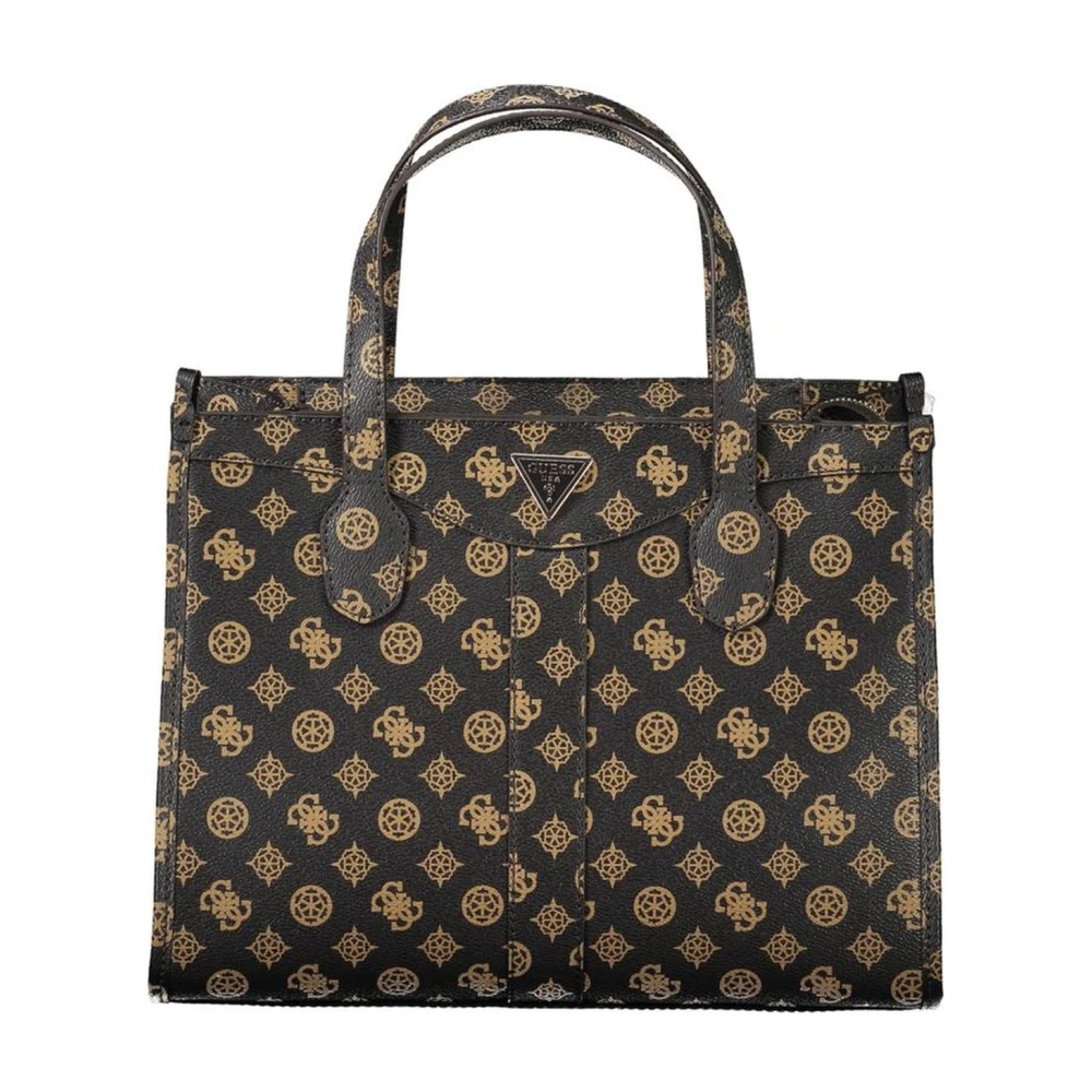 Guess Bruine Satchel Handtas voor Vrouwen Brown Dames