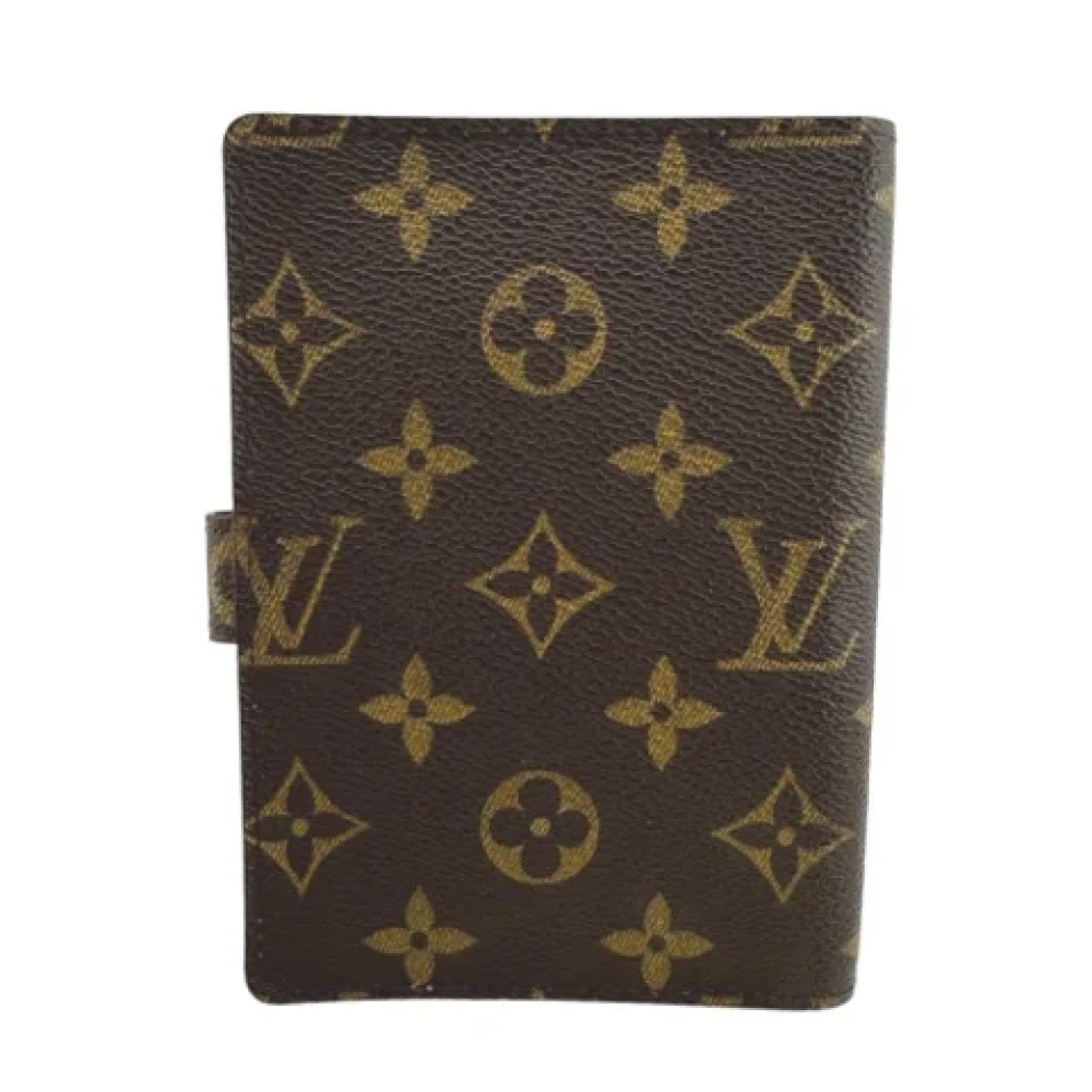 Louis Vuitton Vintage Pre-owned Canvas home-office Brown Dames