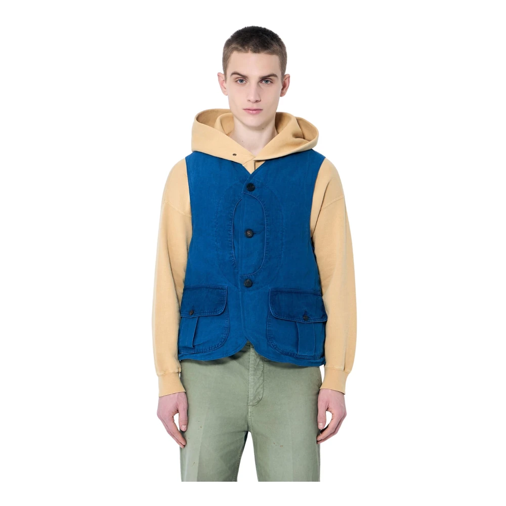 Visvim - Jackets > Vests - Blue - visvim - Modalova