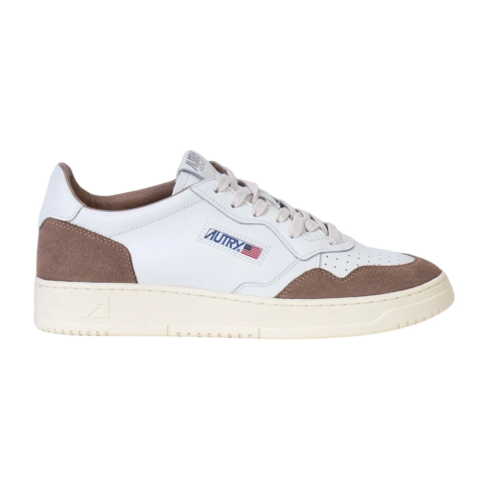 Autry White Sneakers, Male, 12 Uk, Medalist Low